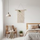 Diamond Tassel Macrame Wall Hanging