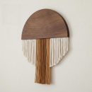 Geometric Fiber Wall Hanging