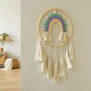Rainbow Macrame Wall Hanging