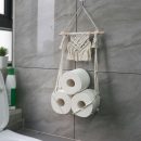 Macrame Toilet Paper Holder